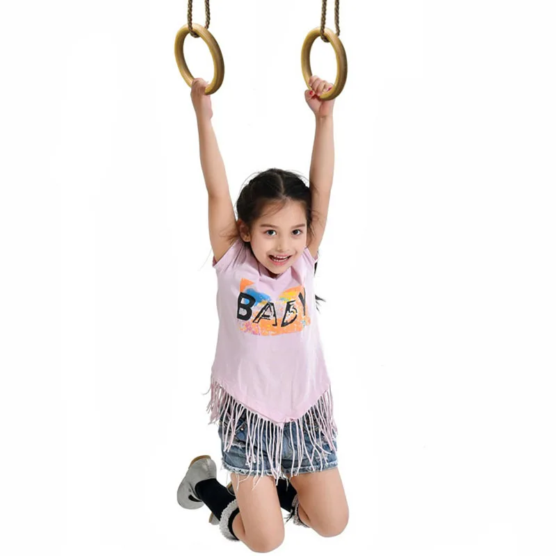 Children Playground Flying Gym Rings Swing Pull Up Ring Sports Outdoor Indoor Games | Спорт и развлечения