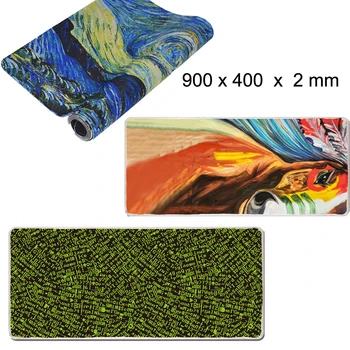 

Extra Large Mouse Pad Big Computer Gaming Mousepad Non-slip Natural Rubber with Locking Edge Gaming Mouse Mat For Starcraft WOW