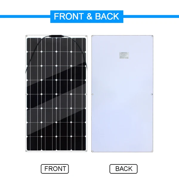 Solar Panel 400W Waterproof Flexible 2