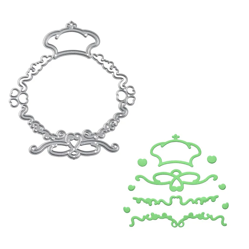 

Naifumodo Metal Cutting Dies New 2019 for Lace Circle Craft Dies Scrapbooking Album Embossing Die Cut Stencil Card Making Decor