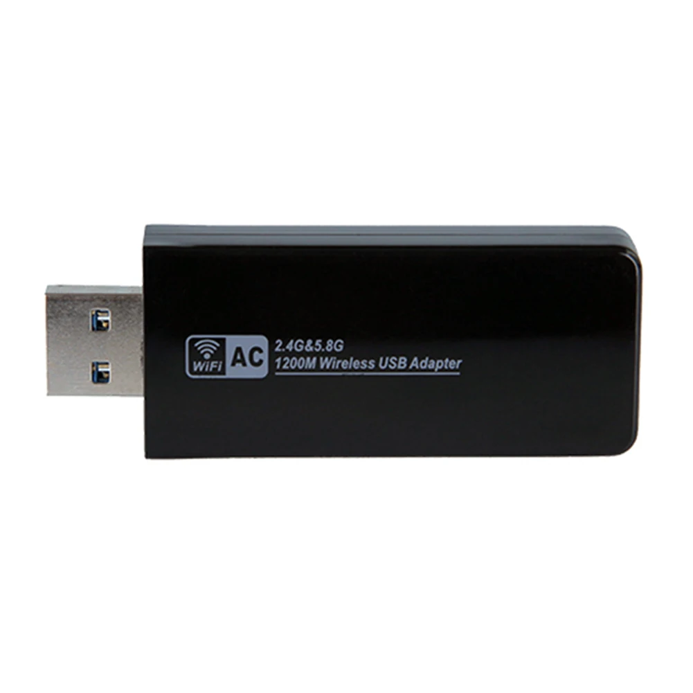 RTL8812BU быстрая скорость компактный беспроводной USB 3,0 Wifi адаптер донгл мини портативный офисный стабильный сигнал двухдиапазонный 1200 Мбит/с сеть