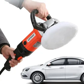 

7-inch Buffer Polisher 8 Variable 500~3000 RPM D-Handle Wool disc for Car Furniture/Wood Polishing Paint/Rust Removal