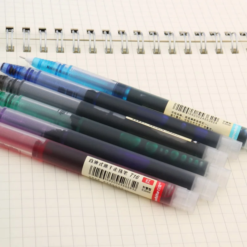 Gel Pens 1pc 0.5mm European Standard Needle Type Quick Dry Ink Pens School Office Stationery