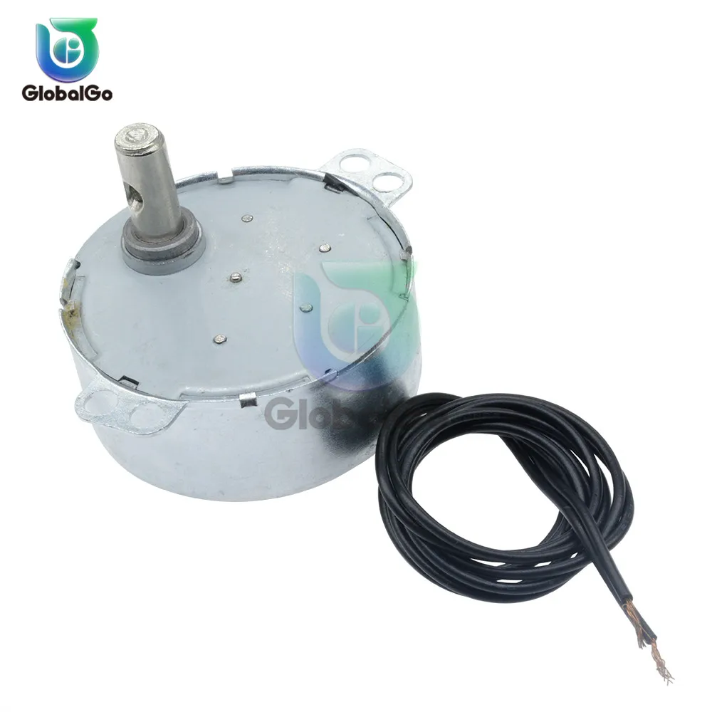AC 220-240V 50/60 Гц Синхронный двигатель 5-6 об/мин прочный высокий крутящий момент 4W CW/CCW TYC-50 моторный накопитель переменного тока