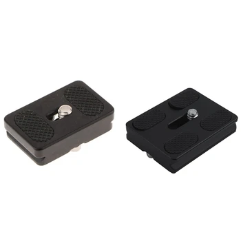 

Metal PU-50 Quick Release Plate for Camera Benro B0 B1 B2 J1 N1 Tripod Ballhead Black & PU-25 Arca Swiss Standard QR Quick Relea