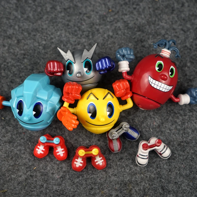 Фигурки Bandai оригинальные 8 см PacMan Gyro Vs украшение для куклы Аниме фигурки кавайные
