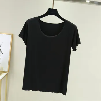 

2020 New Modal Fungus Special Cotton Short Sleeve T-Shirt Bottoming Shirt