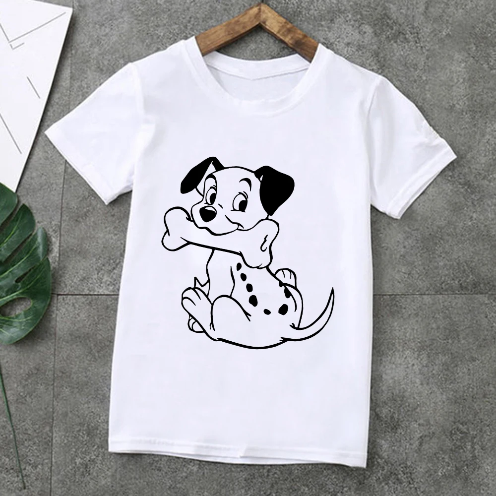 family clothes set Disney Little Spotted Dogs Print Casual Harajuk Children Tshirts Adult Unisex 101 Dalmatians T Shirt HipHop Family Clothes family easter outfits Family Matching Outfits