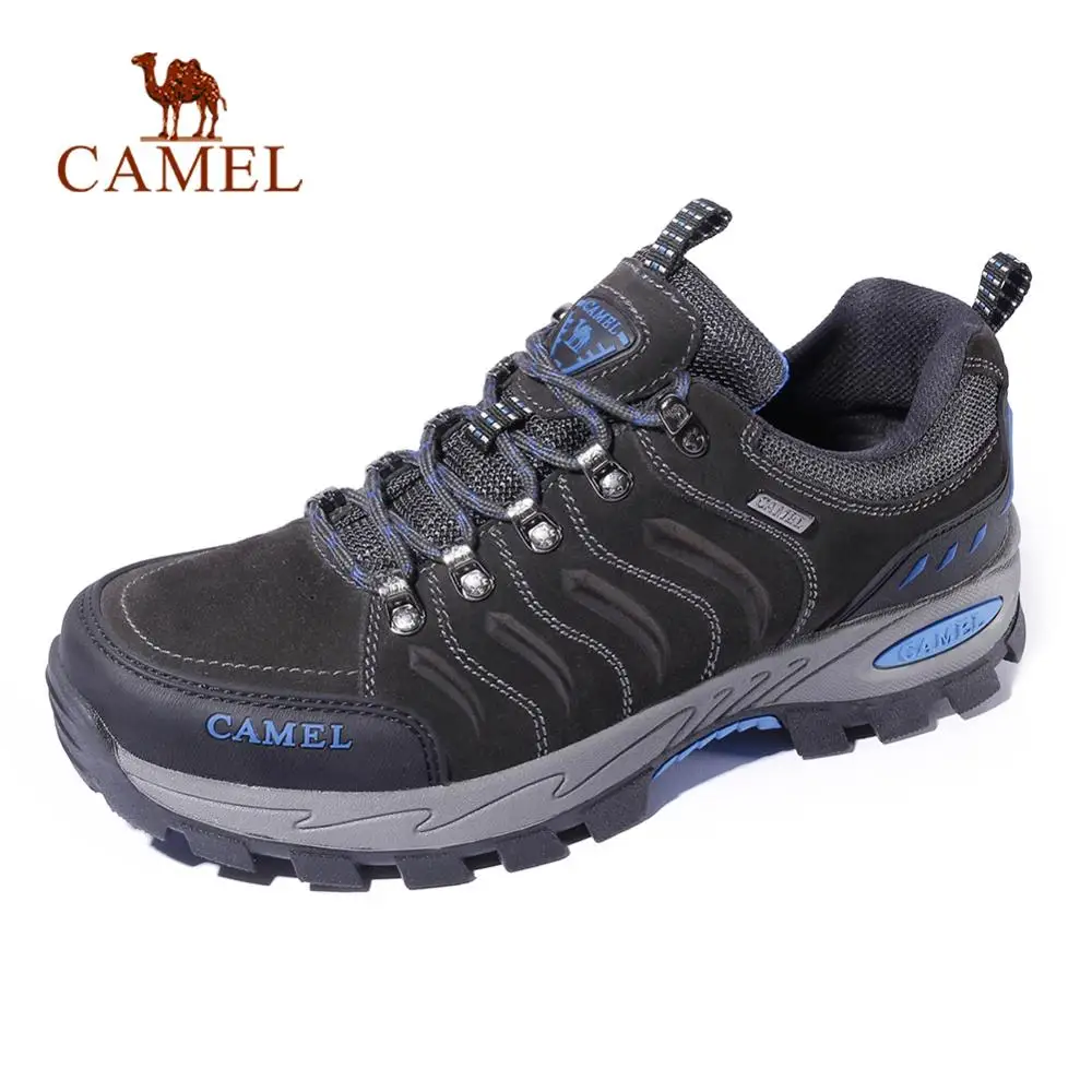 Мужские и женские походные ботинки CAMEL из натуральной кожи прочные нескользящие