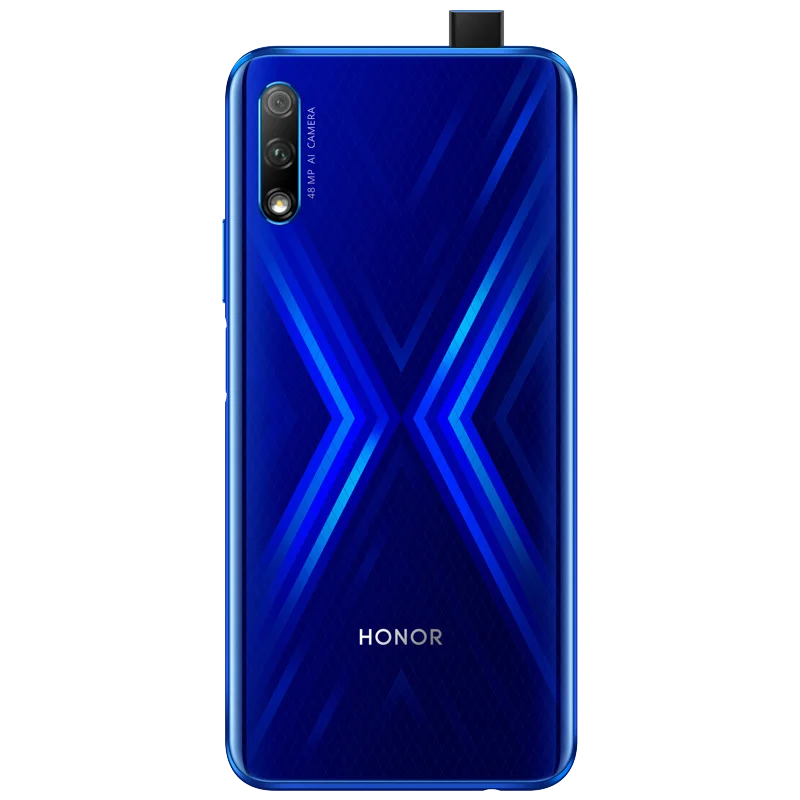 Google Play Honor 9X4 GB 64GB смартфон 6,59 ''полноэкранный Kirin 810 4000mAh 48MP фронтальная подъемная камера несколько языков