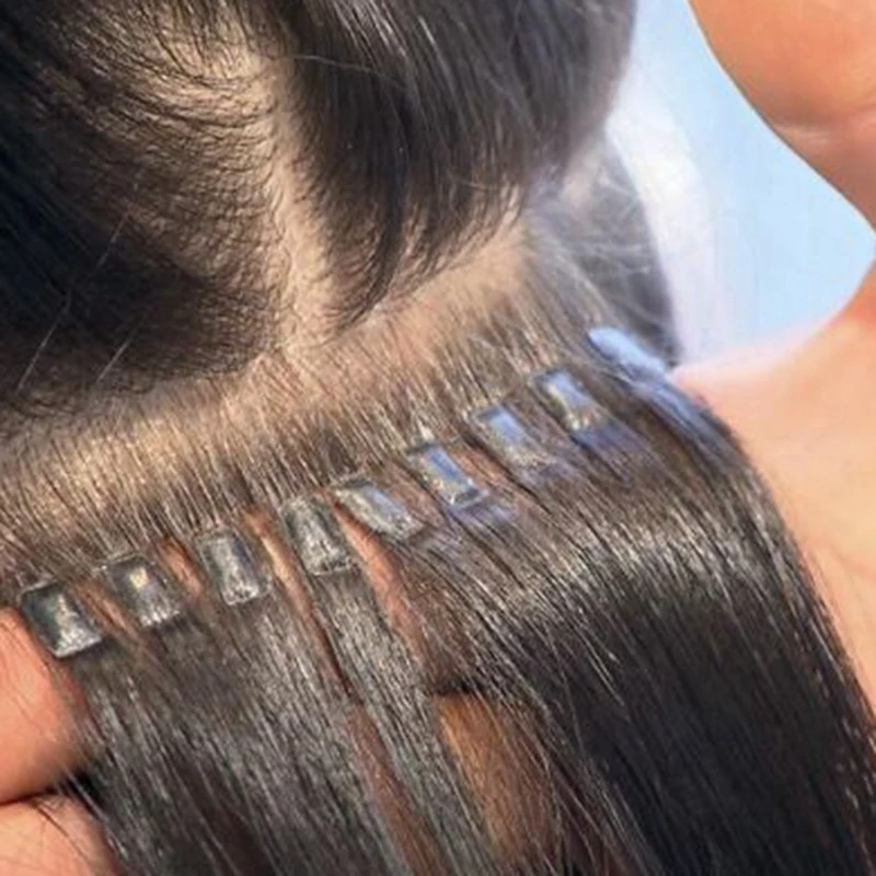 Специальный термостат волосы, удлиняющая накладка на волосы расширение Бесшовные управления нагревом плоская пластина наращивание волос набор инструментов Kerati