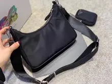 Luxury brand bag for women 2020 black crossbody bags Classic Designer nylon purses and handbags travel