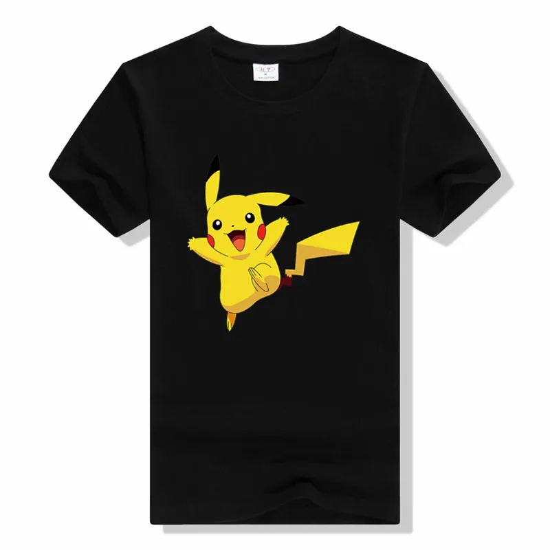 New Summer Pikachu Graphic T Shirt men women O-Neck Loose Tee pokemon Funny Print Harajuku Oversized T Shirt