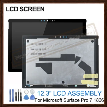 

12.3" Touch Screen For Microsoft Surface Pro 7 1866 LCD Touch Screen Display Digitizer Glass Assembly 2736x1824