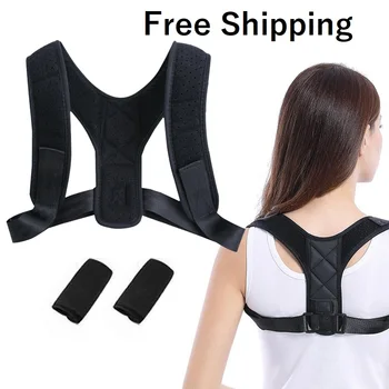

Adjustable Shoulder Brace Support Belt Back Posture Corrector Shoulder Straight Support Brace Belt Lumbar Posture Correction