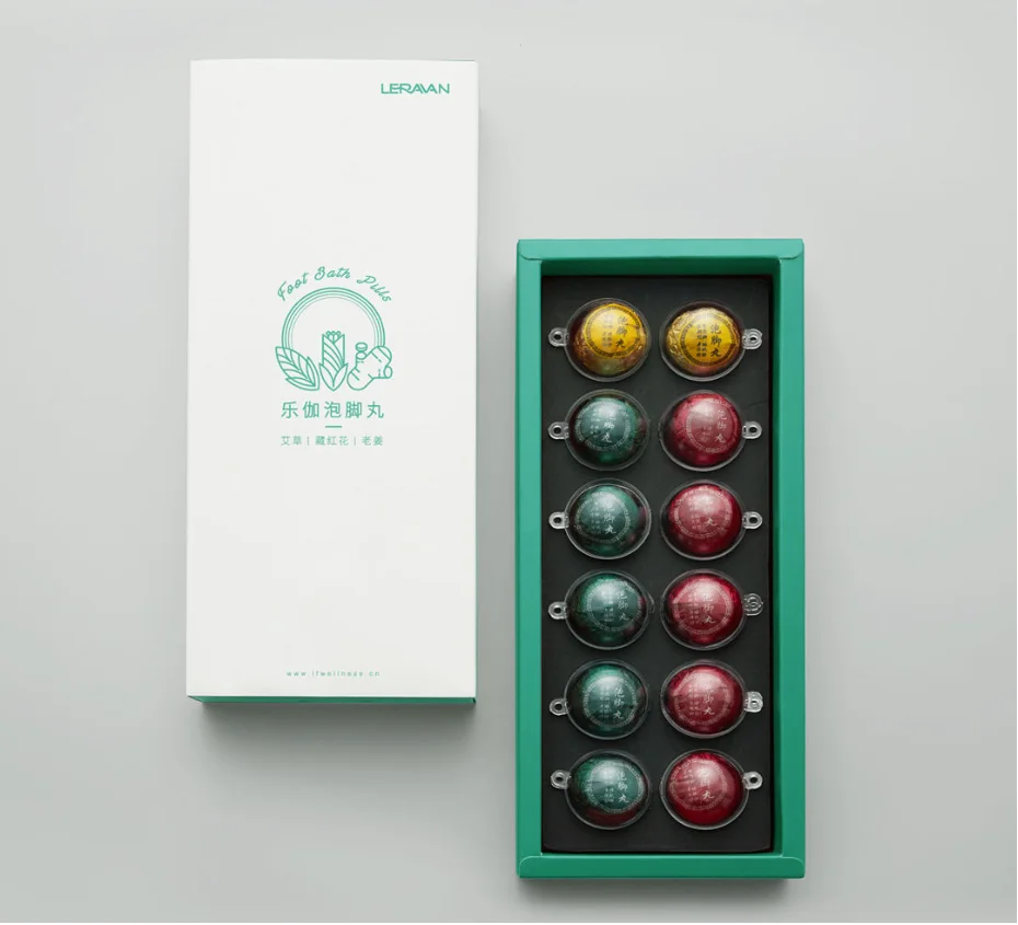 乐伽泡脚丸-艾草红花老姜足浴球-小米有品_15