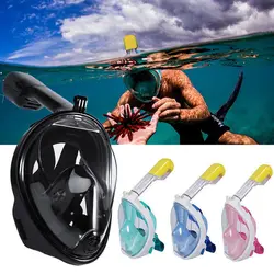Маска для шлема пластиковая L/XL для плавания для GoPro очки для дайвинга Анти-туман подводное плавание S/M спортивные товары развлечения полное