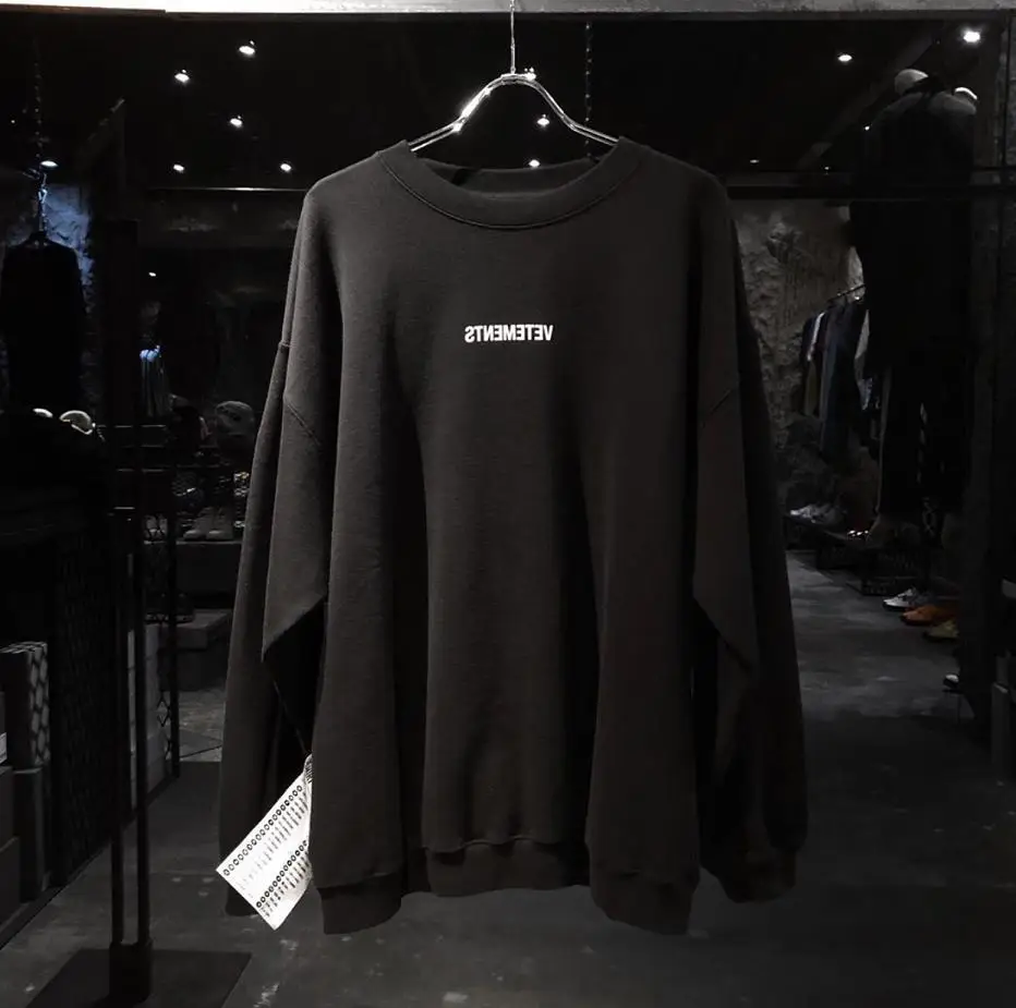 Vetements, толстовки для мужчин и женщин, свободные свитшоты, Harajuku kanye west, хип-хоп пуловеры xxxtentacion