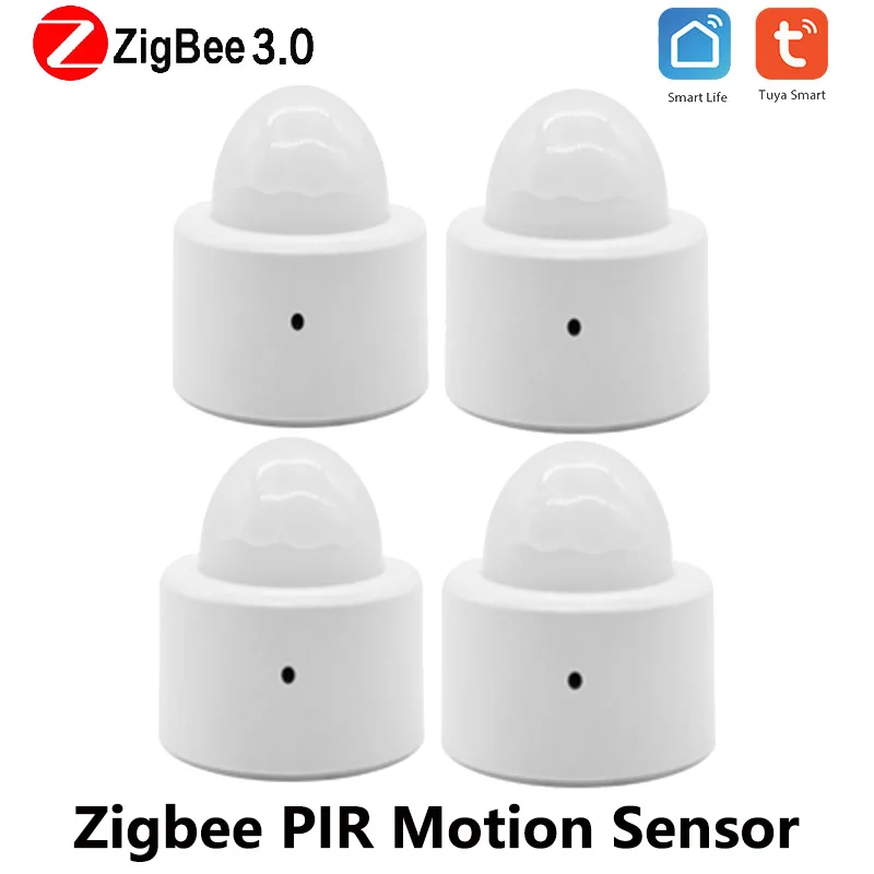 Датчик движения человеческого тела Zigbee 3 0 Tuya миниатюрный датчик с PIR-датчиком для