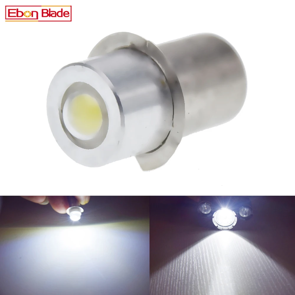 1PCS P13.5S PR2 High Power LED Upgrade Bulb for Maglite Flashlights Torch 3V-18V 6V 3V