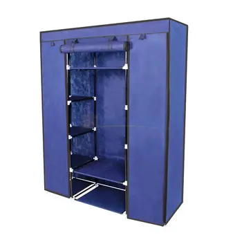 

5 Layer 12 Compartment Fabric Wardrobe Portable Closet Cabinet Storage Standing US Warehouse Drop Shipping Available