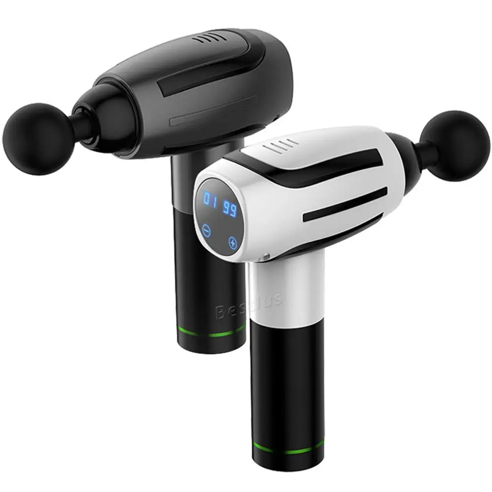 

6 Massage Heads Electric Deep Tissue Percussion Muscle Massager Muscle Massage Gun Rechargeable Cordless Massager for Athletes