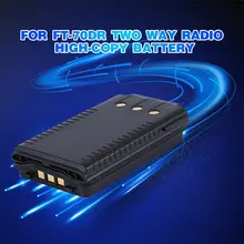 FT-70DR Accessories SBR-24LI 7.4V 2000mAh High Capacity Li-ion batteries Pack for FT-70DR Two way radio High-copy battery