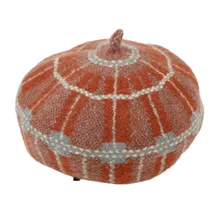 Новинка, осенний и зимний женский берет шерстяной, высококлассная шапка, Корейская версия, плотная теплая шапка