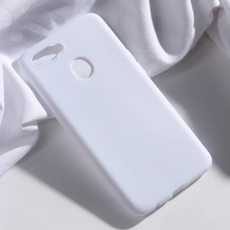 Для OPPO AX7 чехол 6,2 ''силиконовый мягкий чехол для телефона ярких цветов для OPPO A7 OPPOA7 CPH1901 Чехлы для OPPO A5S A7 A 7 ax7 a x7 чехол - Цвет: White