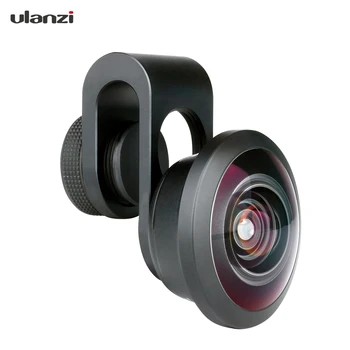 

Ulanzi PH-8168 238 Degree Fisheye Lens 4K HD Clip-on Phone Lens Super Wide Angle for iPhone Samsung Huawei Smartphone