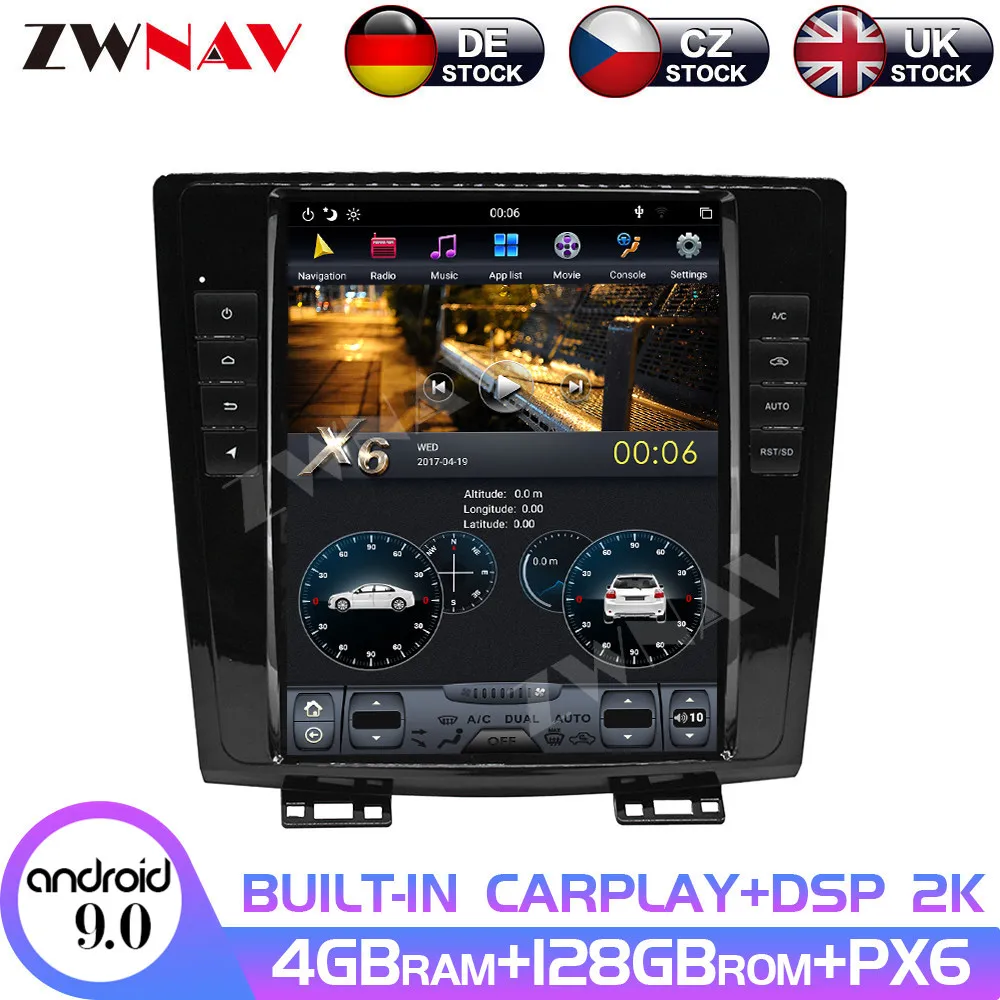 

Tesla Style Andriod 9 128GB Car GPS Navigation For GREAT WALL Haval H6 2015-2019 AutoStereo Radio Head Unit Multimedia Player