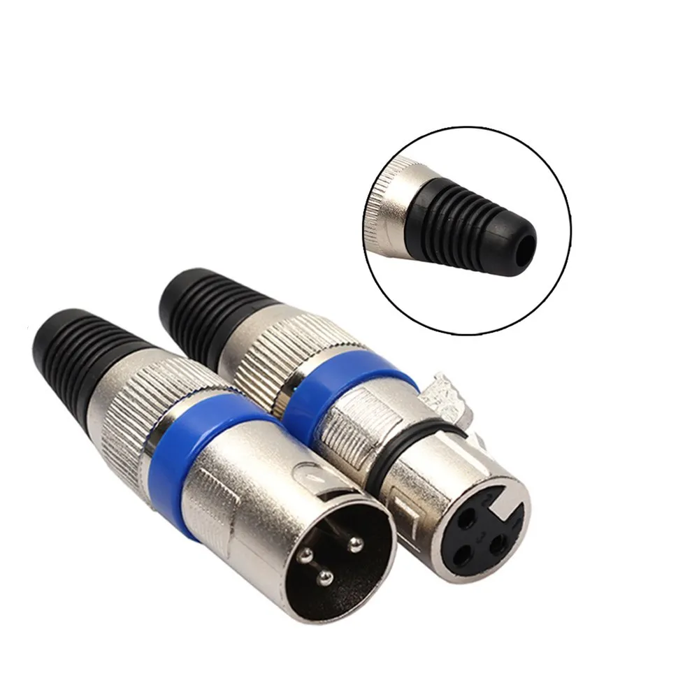 XLR Мужской Женский Разъем 3 Pin Cannon адаптер для сращивания аудио Джек микрофон