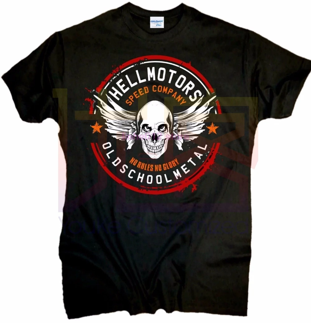 2019 летняя Горячая Распродажа Футболка стильная крутая Байкерская футболка с