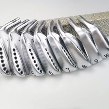 Мужские клюшки для гольфа, серебро 11Tgen2, набор утюгов, 3 Вт, 8 шт., графитовые валы для гольфа, головные уборы для гольфа, Деревянные клюшки