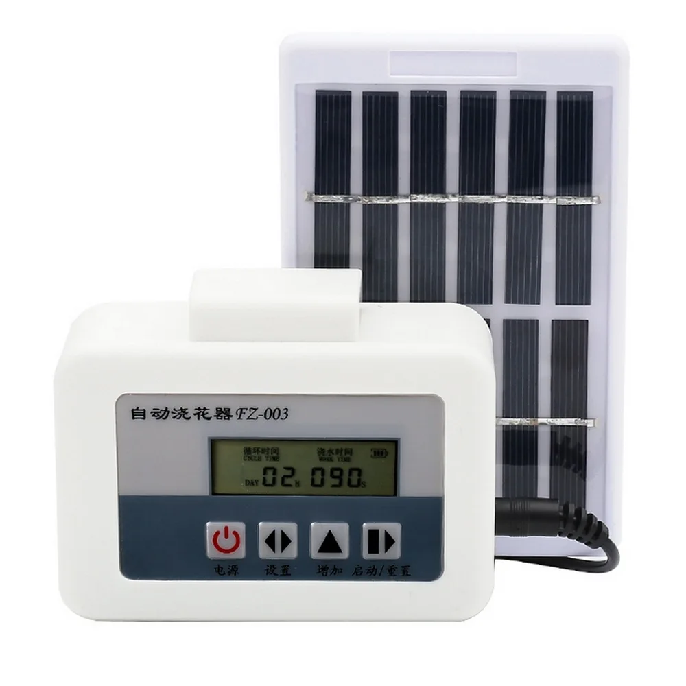 

Automatic Watering Device Solar Energy Charging Newest Intelligent Garden Water Pump Timer System Potted Plant Drip Irrigation