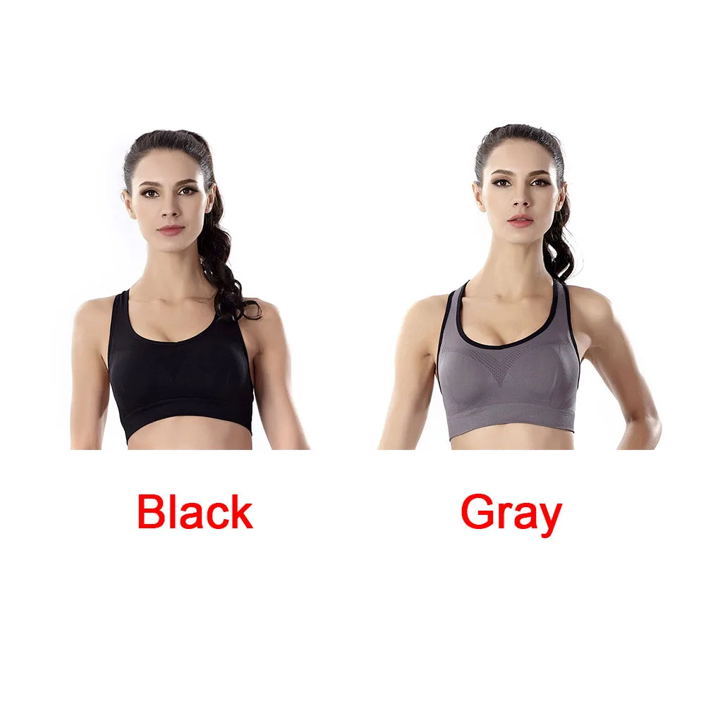 Женская одежда бюстгальтер стрейч Беговая Спортивная одежда для йоги Леггенсы с высокой талией фитнес без проволочной оправы Shakeproof