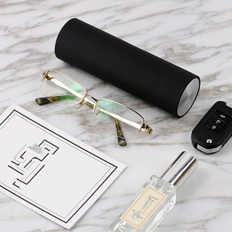 

High Quality Fashion Cylinder Glasses Box Protective Case Women Men Sunglasses Case Optical Reading Eyeglasses Box Accessories