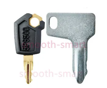 

2pc keys For Caterpillar CAT 5P8500 Excavator Key, Old Yanmar 933110-00301 Excavator Key