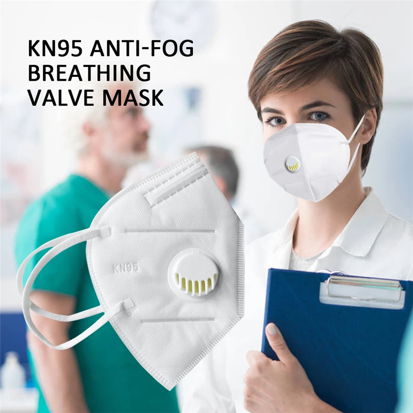 

5pcs/10pcs KN95 Mask Respirator Dustproof Mask Anti Dust Bacterial N95 Mask PM2.5 Dustproof Protective 95% Filtration Face Mask