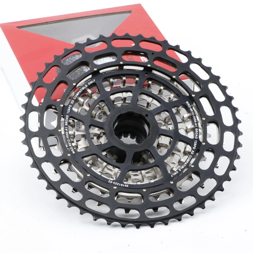 RACEWORK-Ultralight-XG-12-Speed-10-50T-Cassette-for-XD-hub-379g-12-Speed-Cassette-with (2)