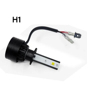 

2PCS Mi3 H8 H11 Led Headlight Bulbs H4 Led H7 H3 H1 9005/HB3 9006/HB4 H9 50W 8000LM 6000K 12V 24V CSP Auto Headlamp Kits