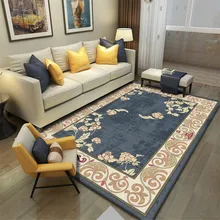 Китайский стиль, китайские картины, ковер для гостиной, мягкий фланелевый коврик для дивана, коврик для спальни, нескользящий прямоугольный ковер для гостиной