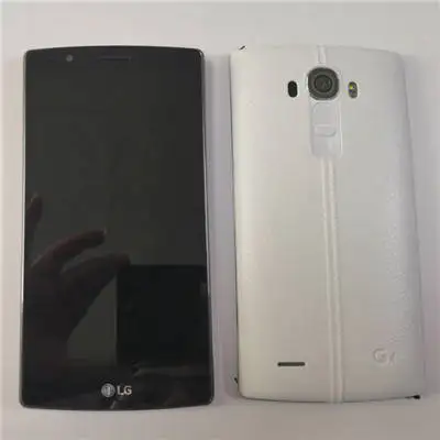 Разблокированный LG G4 H815 H811 H810 5,5 дюймов 16,0 Мп камера четырехъядерный 3 ГБ ОЗУ 32 Гб ПЗУ 1080P смартфон - Цвет: White