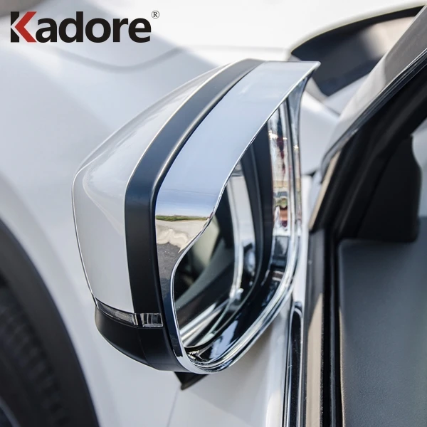 Для Mazda CX 5 CX5 2017 2018 2019 2020 KF ABS хромированный защитный козырек от солнца и дождя