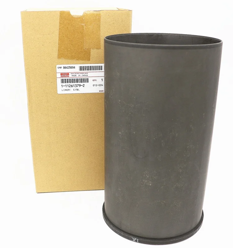 

Genuine Excavator engine parts cylinder liner for 6WG1 EXY CXG CXM CXZ CXH CYZ EXD EXZ CYL CYJ EXR C 1-11261379-2 1112613792