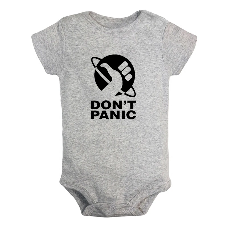 Don't Panic It's Organic/Дизайнерские комплекты для новорожденных мальчиков и девочек с надписью «Good Times Bad Friends» спортивный костюм с принтом для малышей - Цвет: JcBaby3121GD