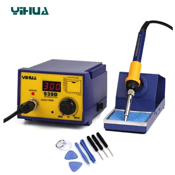 

110v/220V 60W Constant temperature Antistatic Soldering Station Electric Soldering Iron YIHUA 939D