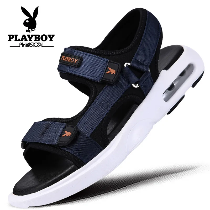 

2020 new playboy men's shoes casual sandals summer beach waterproof non-slip soft comfortable shoes