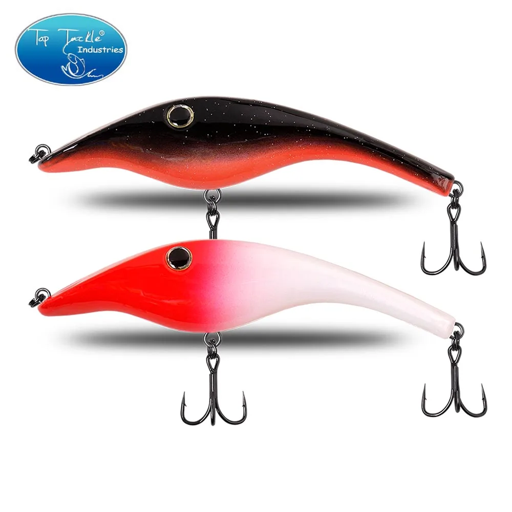 fishing lure jerkbait for pike bass slow sinking minnow pencil CF Lure  140mm 43.5g 3D Eyes Floating Crank Fishing Lure