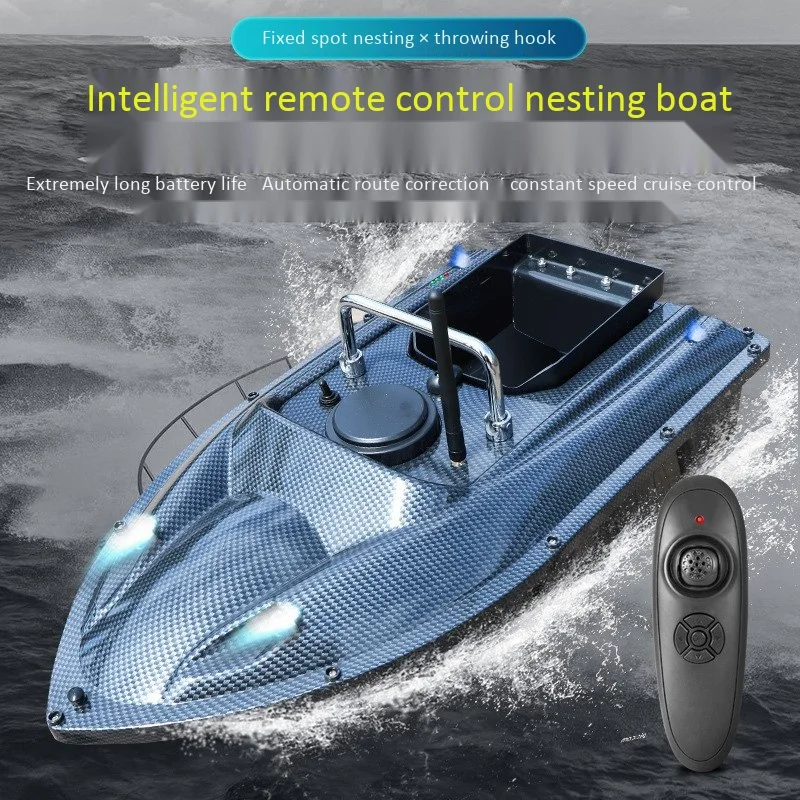 

Fishing Bait Boat RC Boat 500M Remote Control Fishing Feeder Toy Fishing Lure Bait Boat with EU Plug